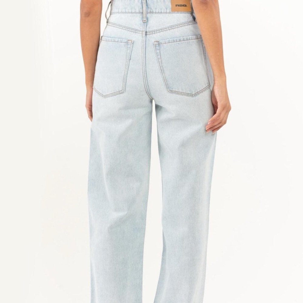 Tilly’s RSQ High Rise Baggy Jean, Light Wash size 25!